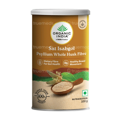 Organic India Psyllium Whole Husk Isabgol 100Gm